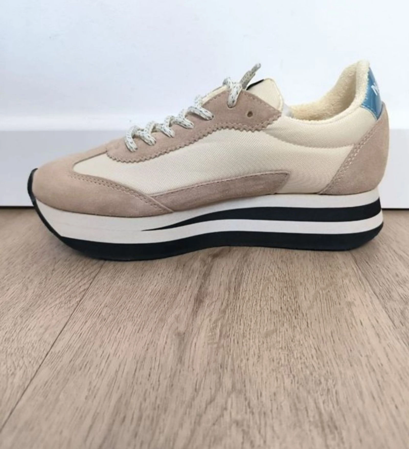 No Name Flex M Women's Jogger W Size 39, New with Tag, Nude Blue Beige – photo 2